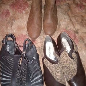 Women's Shoes 3 Pairs